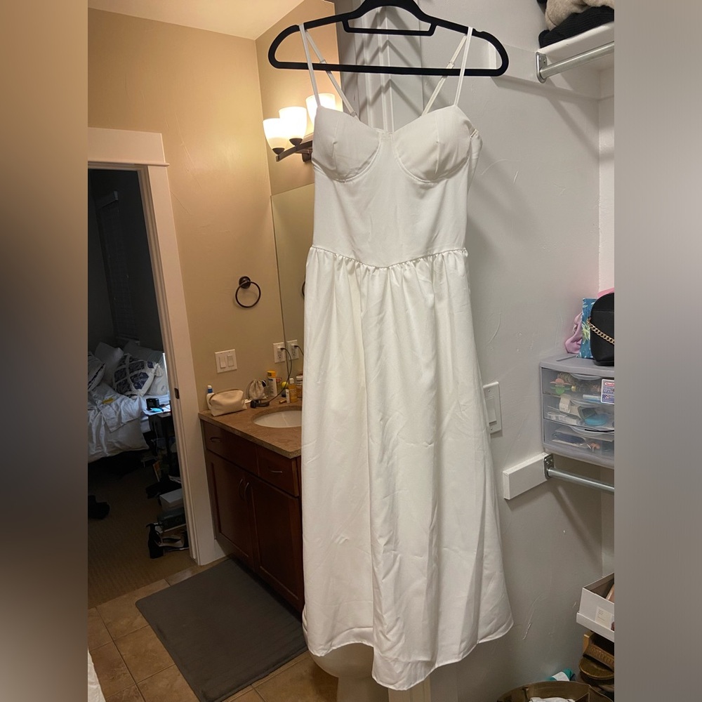 White Corset Dress size Medium